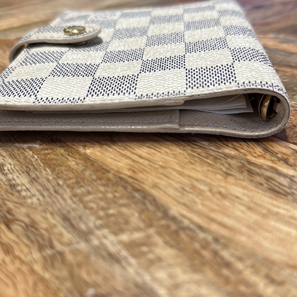LOUIS VUITTON Excellent PreLOVED - Louis Vuitton Damier Azur PM Agenda organizer - Picture 4 of 16